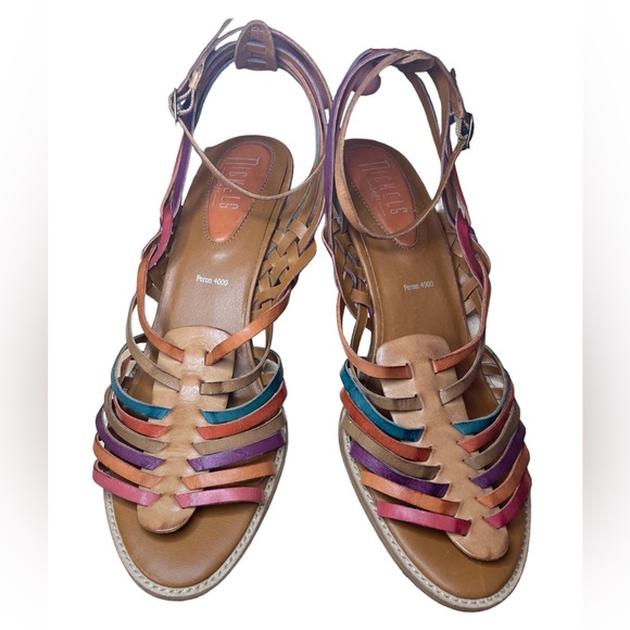 Earth tone Strap Sandals - Picture 4 of 8